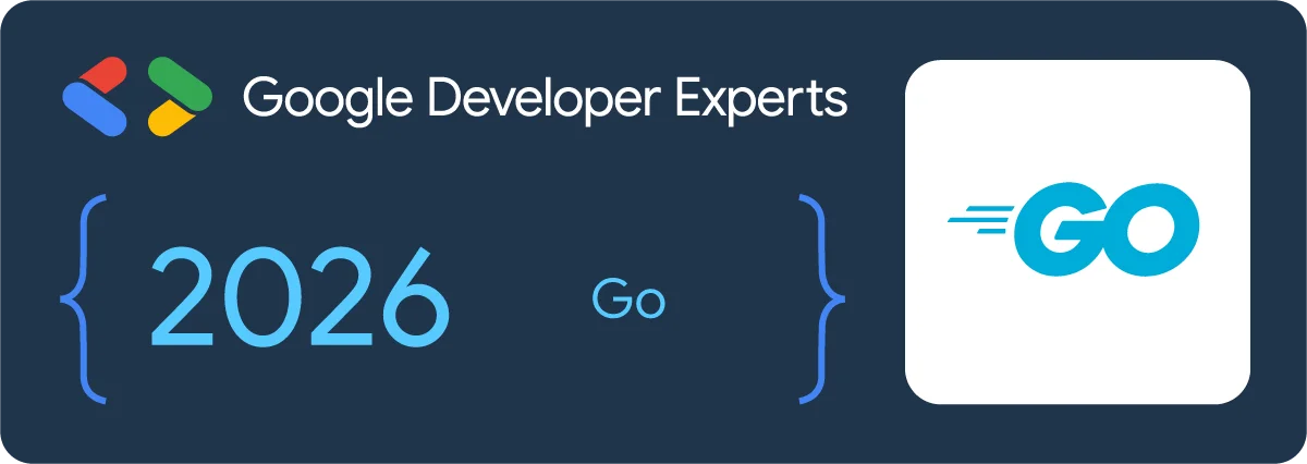 Go GDE Badge